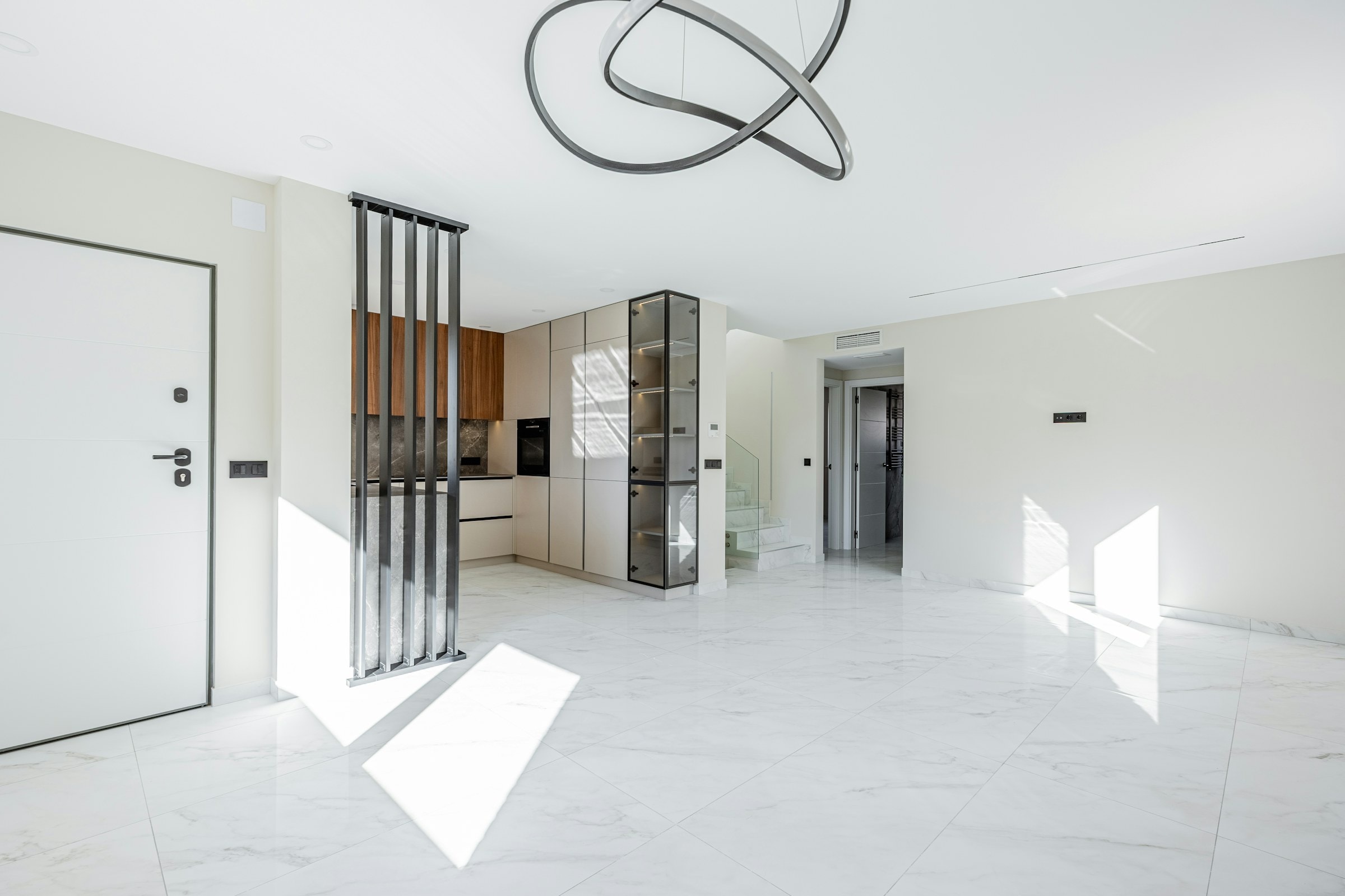 Luxury Harare property, open-plan interior